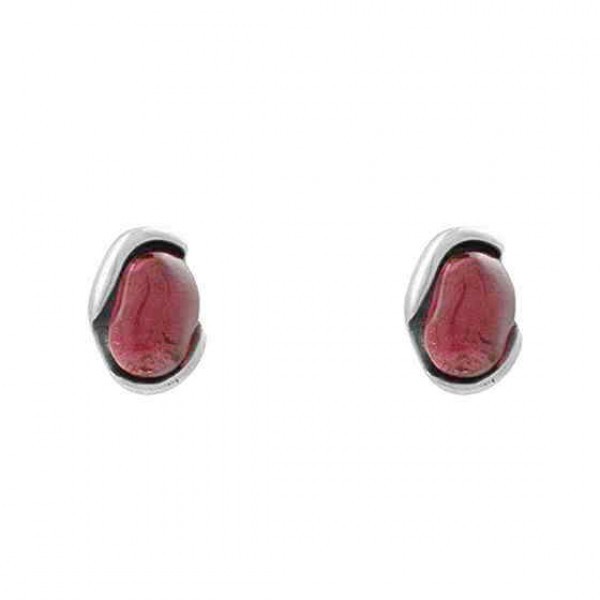 Boucles d'oreilles Cristal Rose