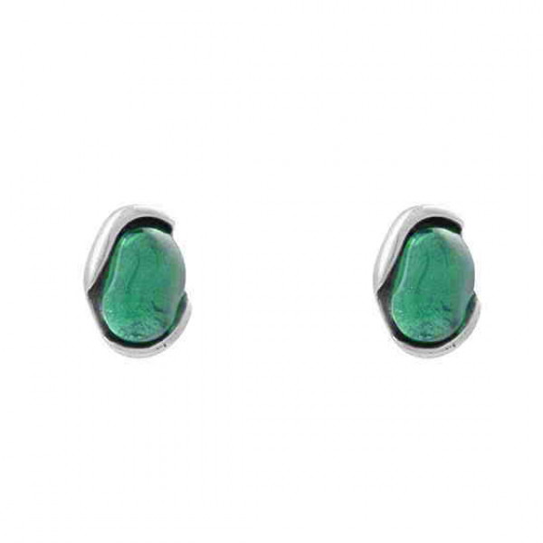 Boucles d'oreilles Cristal Turquoise