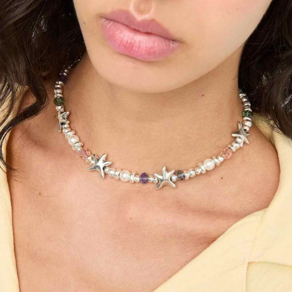 Collier Perles Étoile Mer
