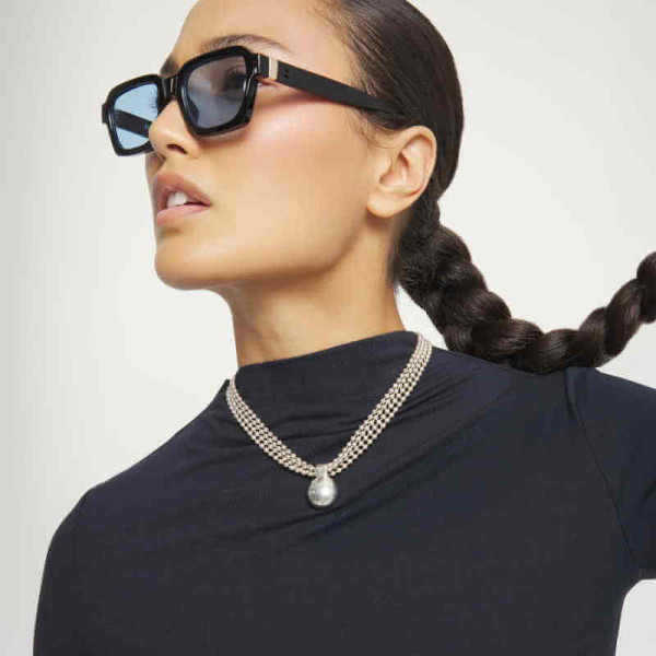 Silver Pearl Necklace