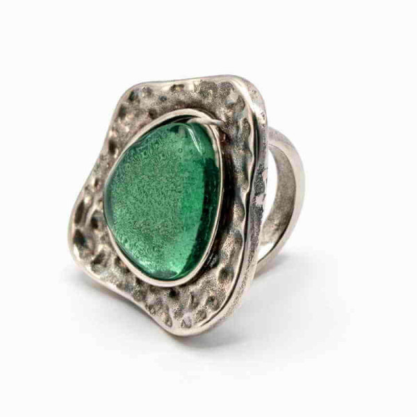 Ring Tuerkiser Kristall