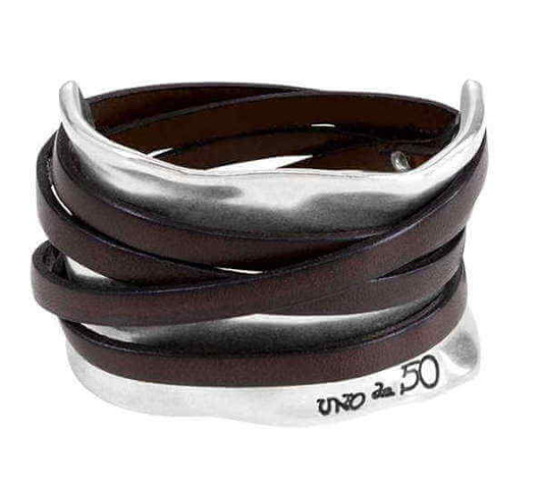 Bracelet Rigide Enroulez Cuir