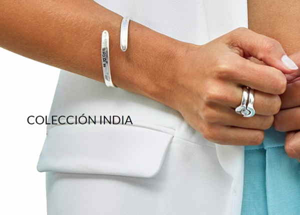 Pulsera Esclava Ancha Forma Olas