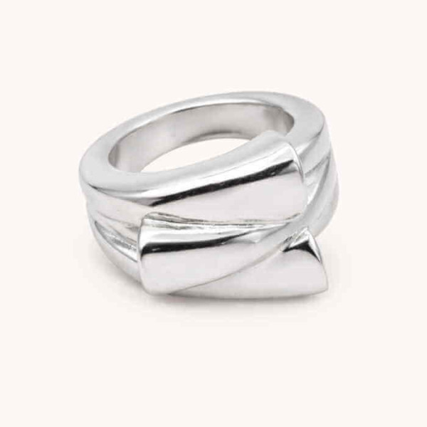 Spiral Silver Ring