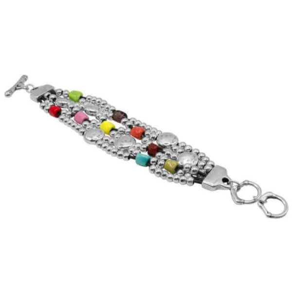 Colored Murano Beaded Breacelet