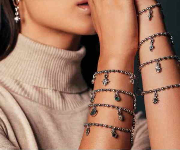 Silber Bettelarmband