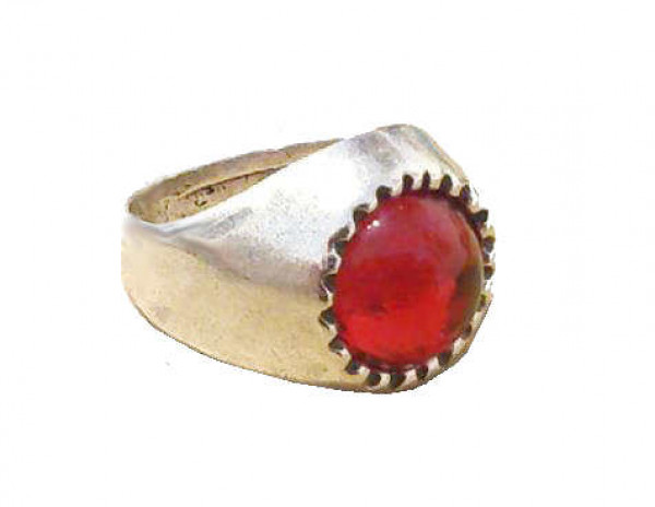 Anillo cabujón ojo de toro