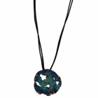 Round Pendant - Turquoise Blue