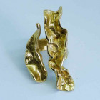 Bloc Gold Ring - Art composition