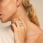 Square Shaped Ring - Femme Fatale