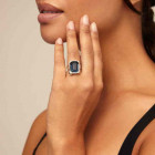 Bague en cristal bleu - Unconventional