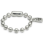 Bracelet Perles Boule Argent