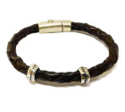 Braided leather Bracelet from Coolskin