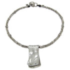 Short Necklace - Rectangle Pendant