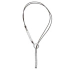 Collar corbatero cuero
