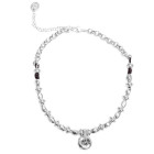 Collar Cuentas Plata