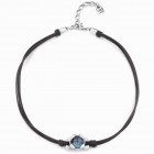 Collier Cristal Bleu - Eyeful