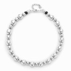 Collier Argent Perles Argent