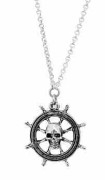 Ships wheel pendant