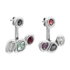 Asymmetrical Crystal Earrings