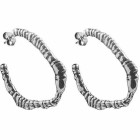 Boucle D'Oreille Créole Irrégulier - Anochecer