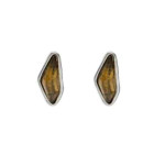 Boucles d'oreilles Verre Murano Marron