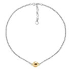 Gold Ball Choker Chain Necklace