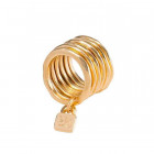 Stacking 6 piece gold ring