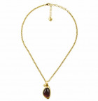 Gold Leaf Necklace - Chicori