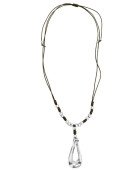 Collar 2 Tiras Piel - Hechicera