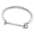 Shackled Silver Cuff Bracelet UNOde50