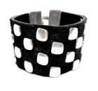 Bracelet Cuir Peau de Vache - No taint