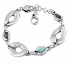 Armband mit Silbergliedern - Sueve
