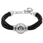 Kugelperlen Lederarmband