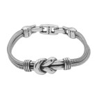 Bracelet chaîne serpent nœud marin