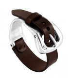 Half Silver Cuff Bracelet - Pleamar