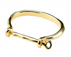 Shackle Gold Cuff Bracelet