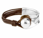 Manschetten Knopf Armband