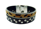 Cow Print Leather Bracelet 