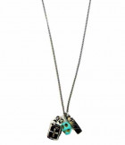 Necklace Turquoise Skull