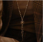 Collier Deux Extrémités avec Perles