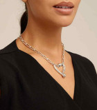 Collier Maillons Argent - One Love