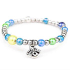 Blue Turquoise Beaded Bracelet