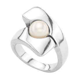 Bague Perle Blanche